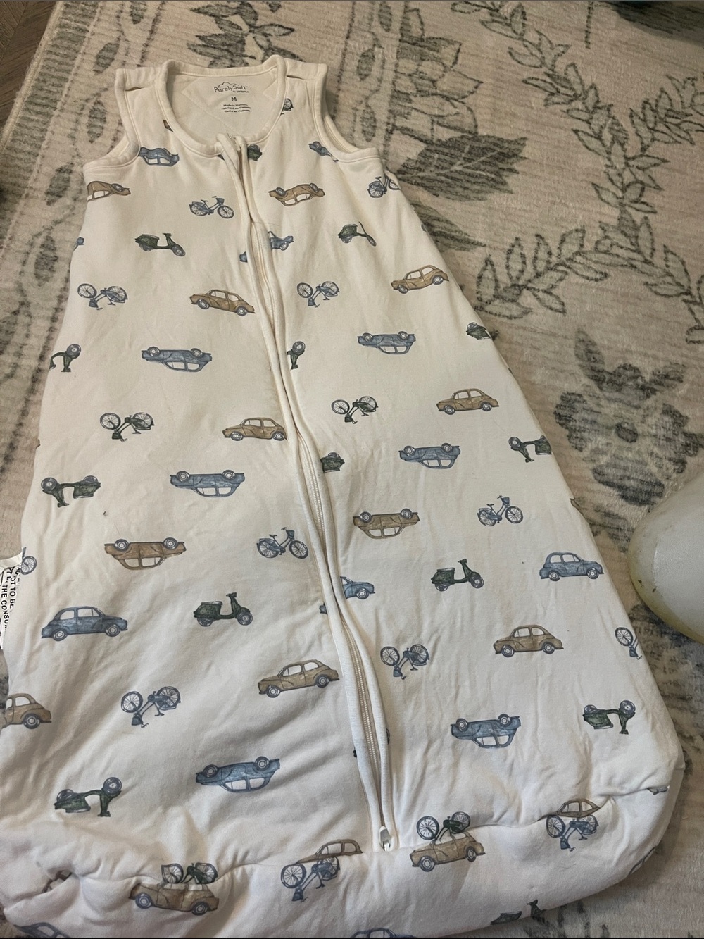 Carters M purelysoft vintage cars sleep sack 2 - Picture 2 of 4
